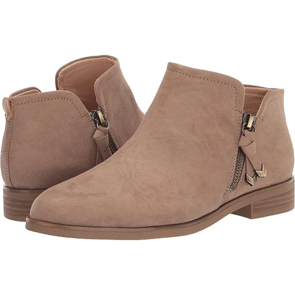 NIB Dr Scholl's Astir Fabric Booties Women's 6.5 M Woodsmoke Odor Control Boots